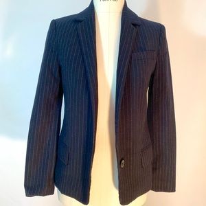 ZARA STRUCTURED BLAZER JACKET WITH ELBOW PATCHES